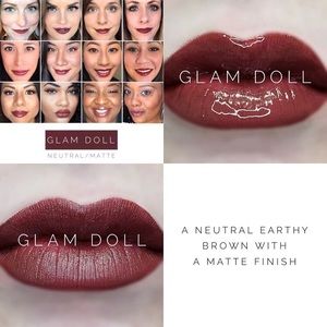 Smudge proof lip color set ! Lipsense glam doll !